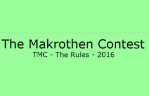 The Makrothen Contest