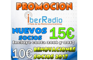 Oferta IberRadio a nuevos socios – Renovación de socios actuales
