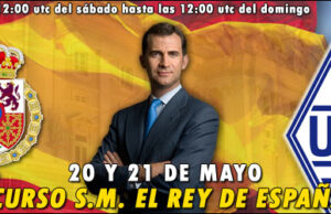 Concurso S.M. El Rey de España en CW 2017 este fin de semana